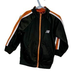 New balance, full zip athletic jacket toddler 2T/24M 100% polyester ￼‎